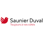 Logo Saunier Duval fond blanc